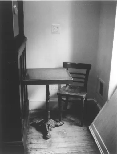 Chair and Table